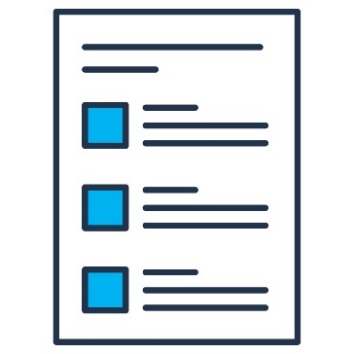 A word list document.