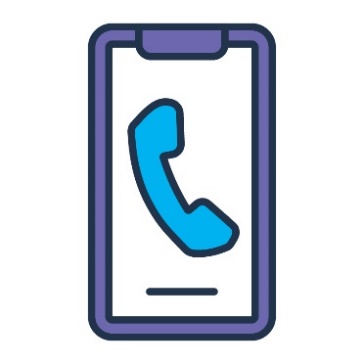 A phone icon.